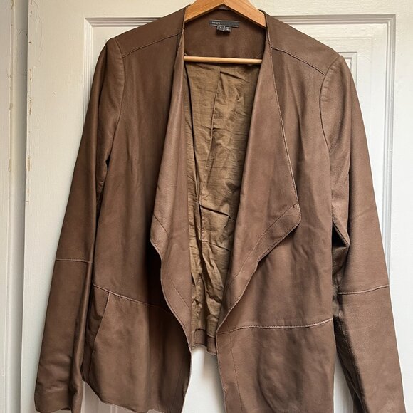 Vince Soft Leather Jacket - Picture 3 of 14